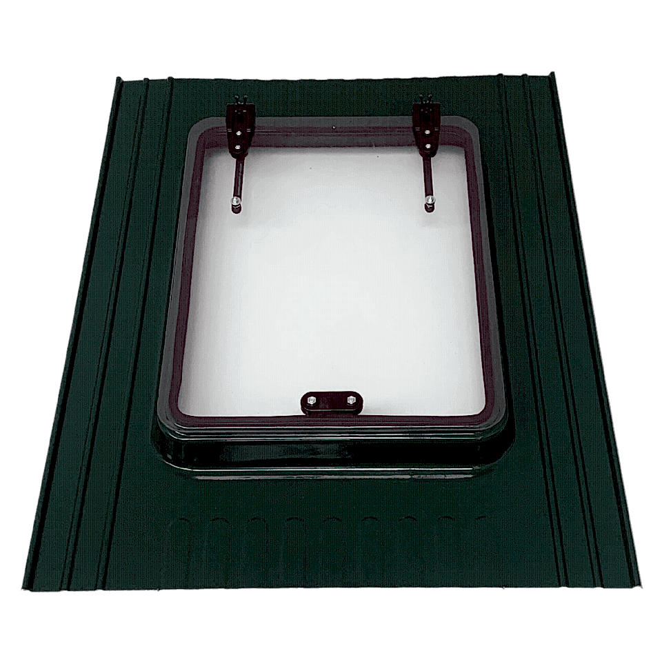 Büyük Boy Kiremit Çatı Çıkış Kapağı Çift Amortisörlü