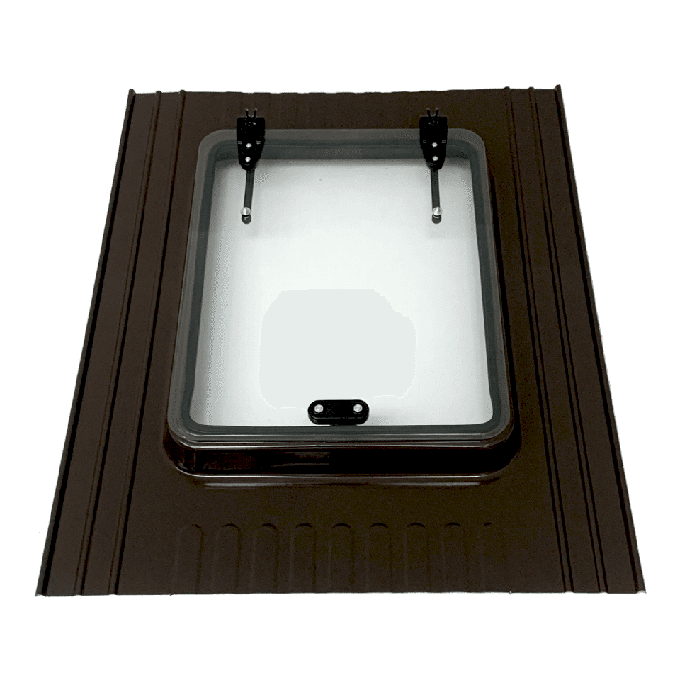 Büyük Boy Shingle Çatı Çıkış Kapağı Çift Amortisörlü