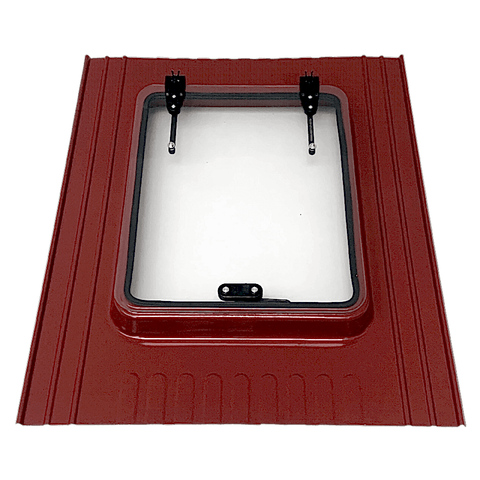 Büyük Boy Shingle Çatı Çıkış Kapağı Çift Amortisörlü