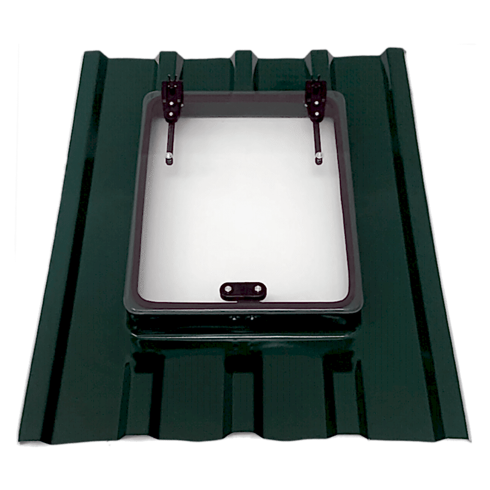 Büyük Boy Trapez Çatı Çıkış Kapağı Çift Amortisörlü