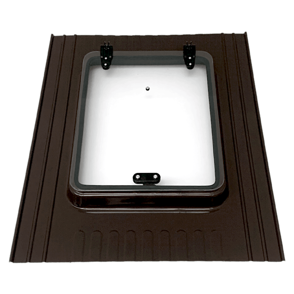 Büyük Boy Kiremit Çatı Çıkış Kapağı Sade