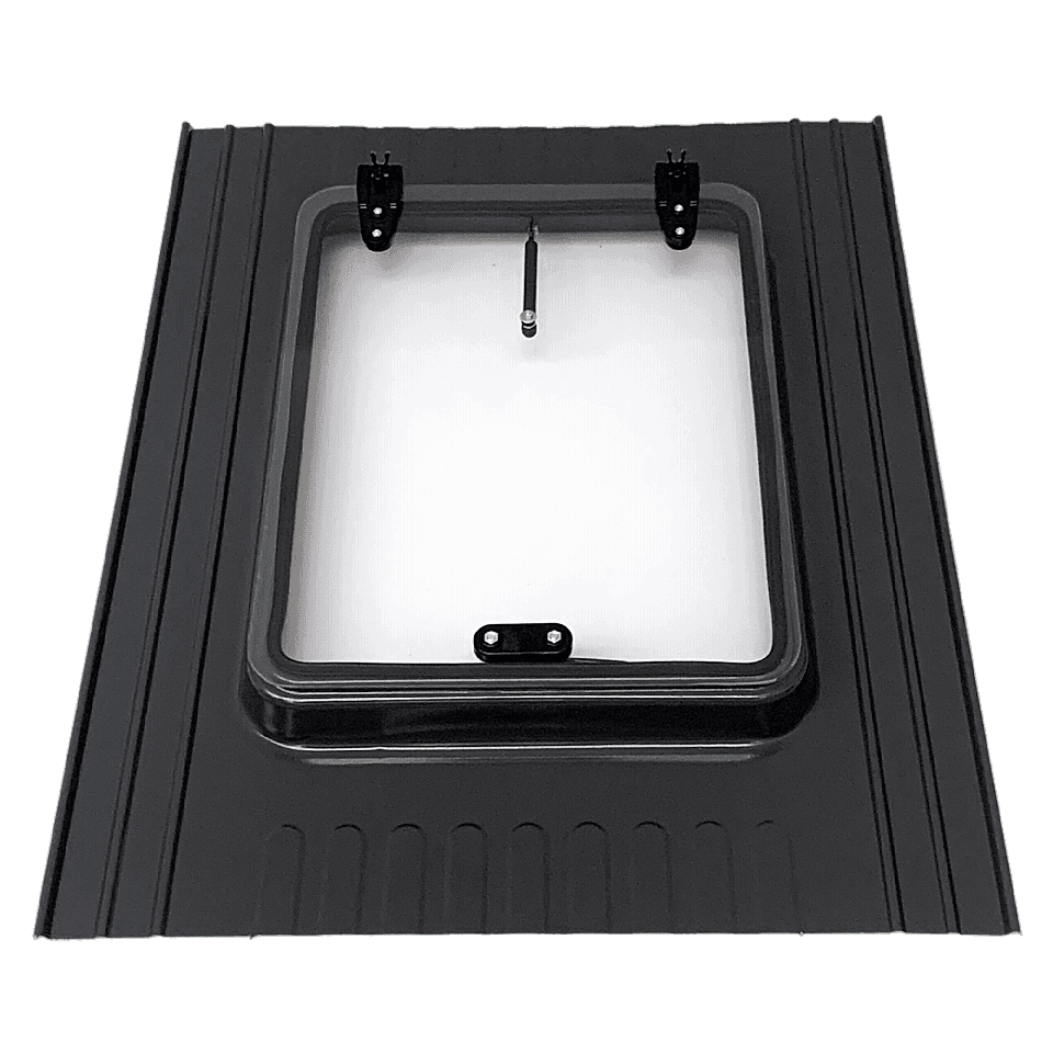 Büyük Boy Kiremit Çatı Çıkış Kapağı Tek Amortisörlü