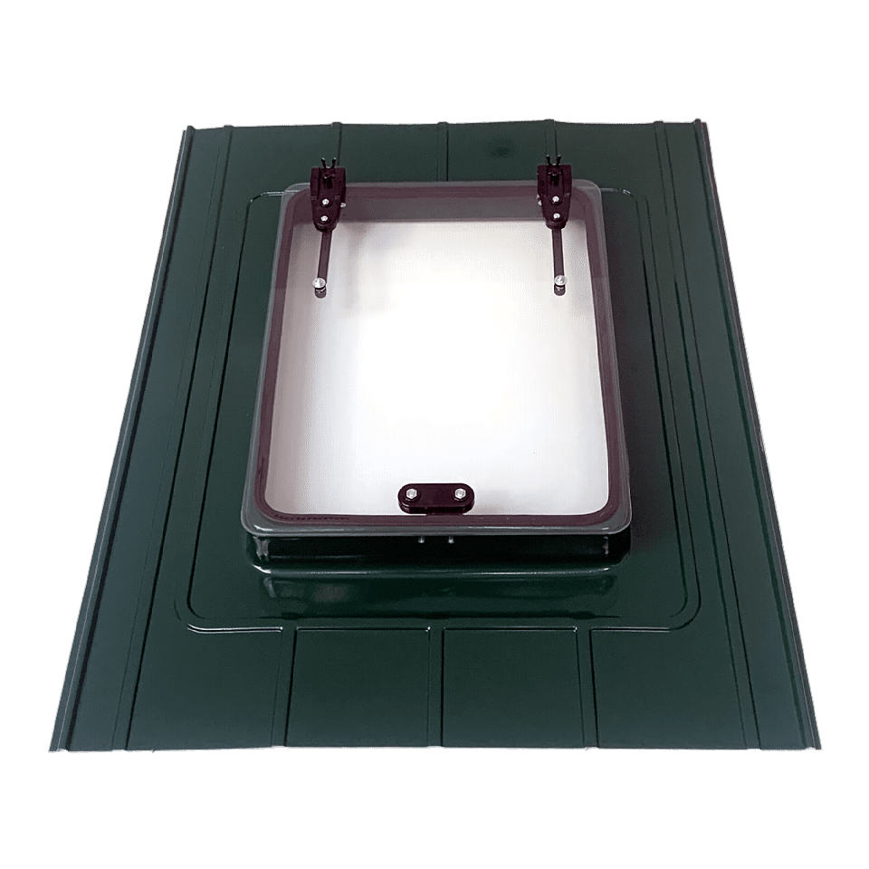 Kiremit Çatı Çıkış Kapağı Çift Amortisörlü