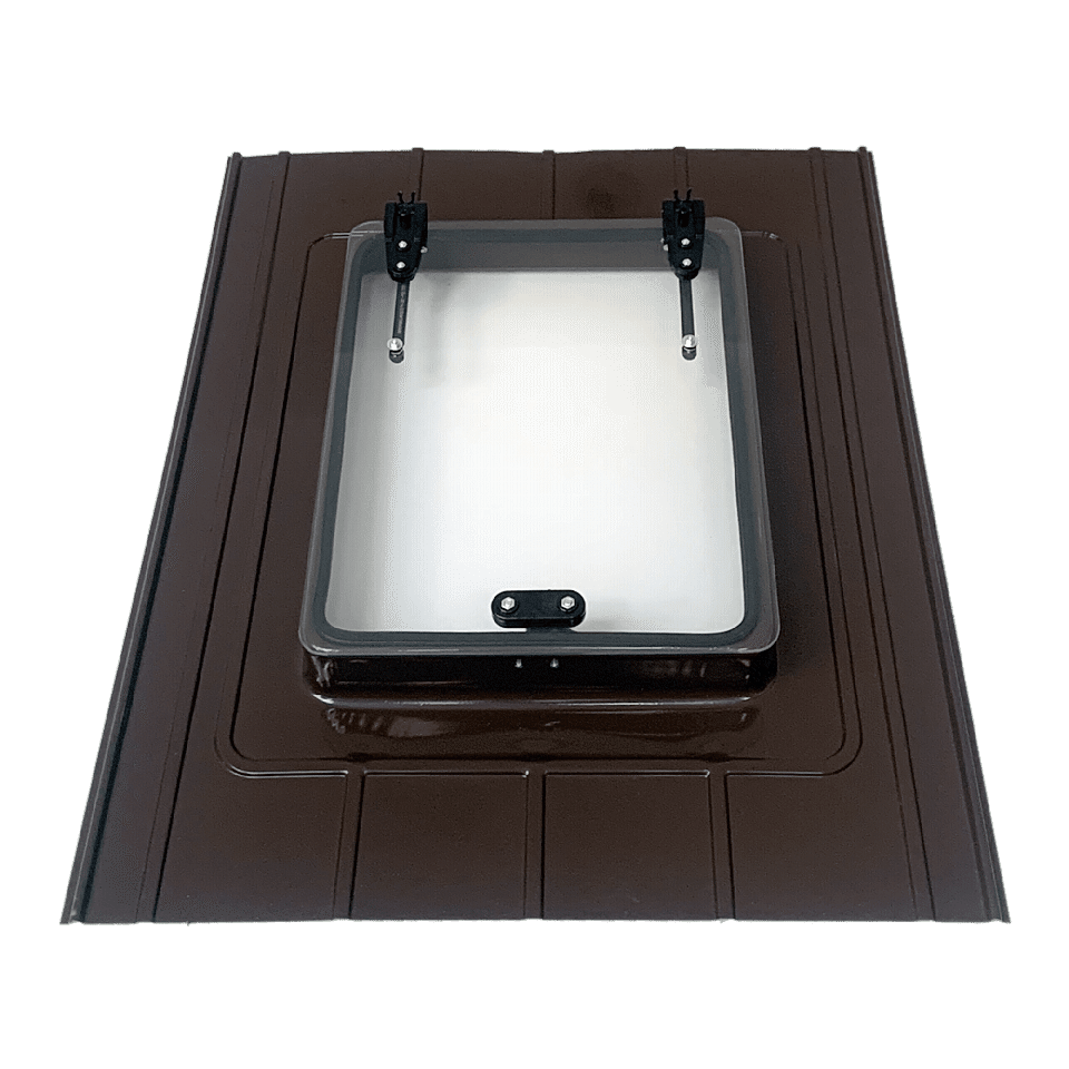 Kiremit Çatı Çıkış Kapağı Çift Amortisörlü