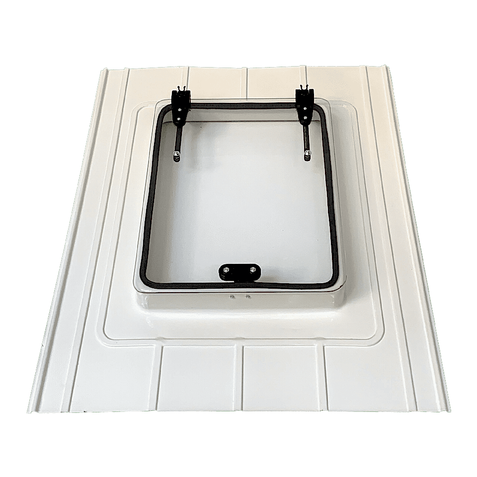 Kiremit Çatı Çıkış Kapağı Çift Amortisörlü