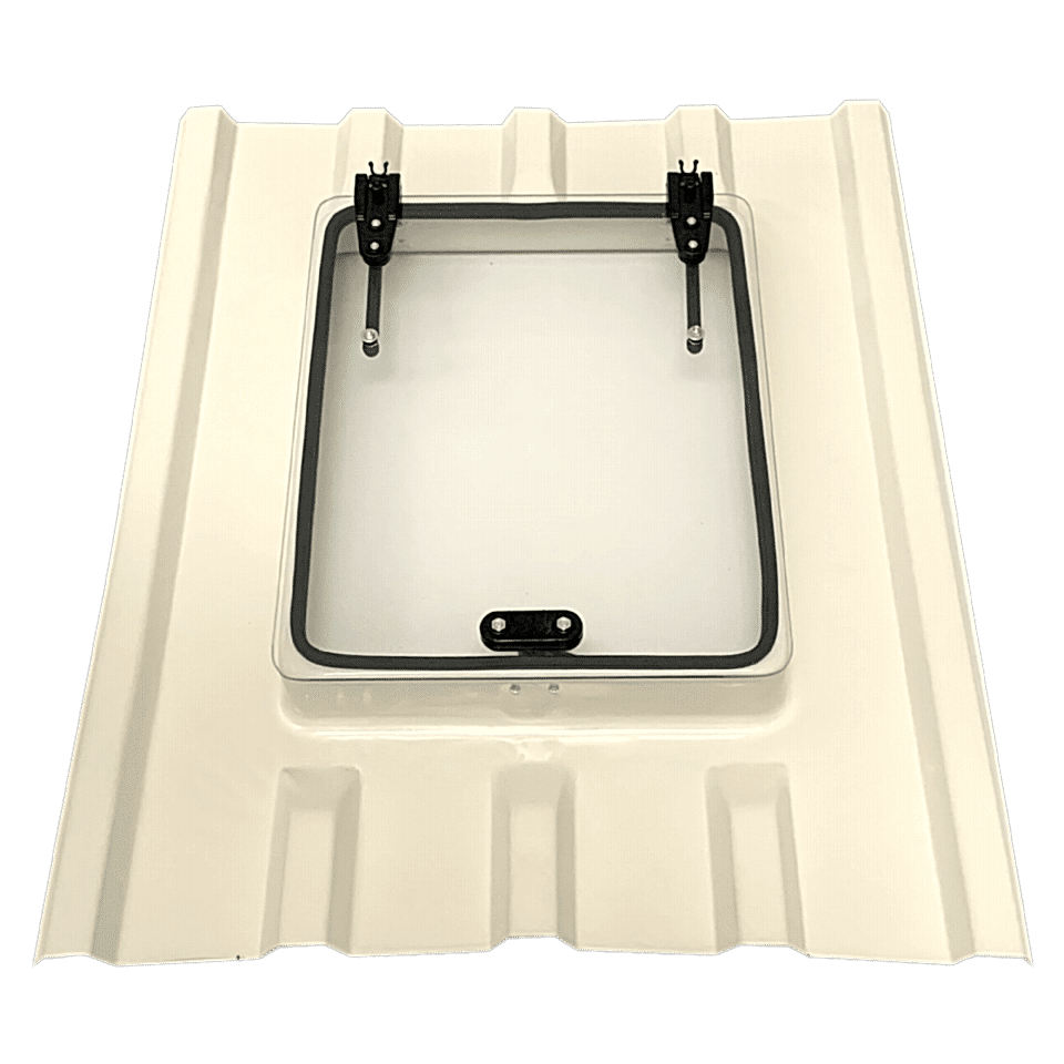 Trapez Çatı Çıkış Kapağı Çift Amortisörlü