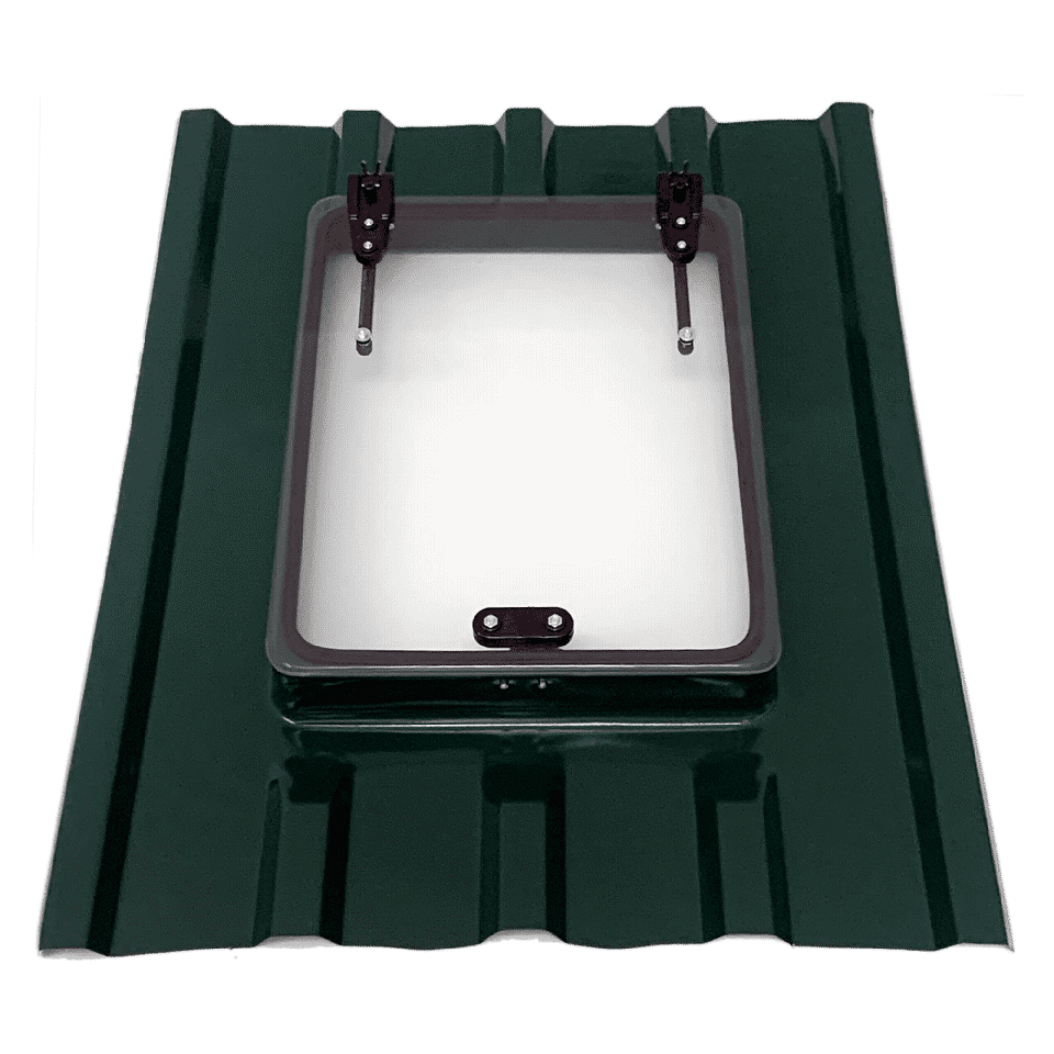 Trapez Çatı Çıkış Kapağı Çift Amortisörlü