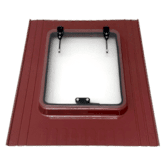 Büyük Boy Kiremit Çatı Çıkış Kapağı Çift Amortisörlü