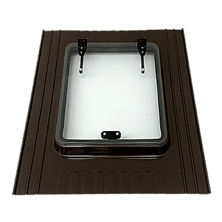 Büyük Boy Shingle Çatı Çıkış Kapağı Çift Amortisörlü