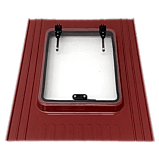 Büyük Boy Shingle Çatı Çıkış Kapağı Çift Amortisörlü