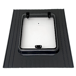 Büyük Boy Kiremit Çatı Çıkış Kapağı Sade