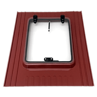 Büyük Boy Kiremit Çatı Çıkış Kapağı Tek Amortisörlü