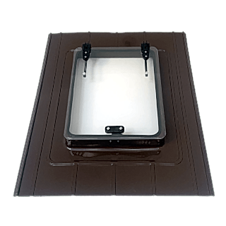 Kiremit Çatı Çıkış Kapağı Çift Amortisörlü