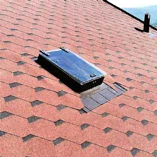 Shingle Çatı Çıkış Kapağı Çift Amortisörlü